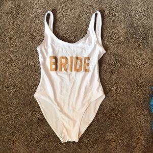 Bride one piece